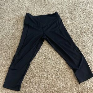 Curves N Combat Boots Capri Leggings